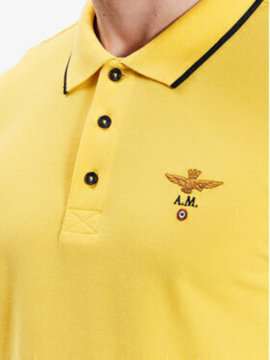 Поло Блуза с къс ръкав Yellow