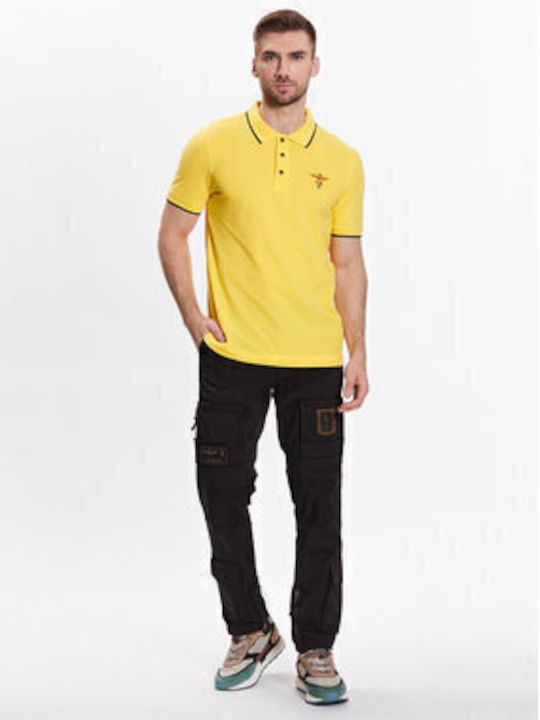 Поло Блуза с къс ръкав Yellow
