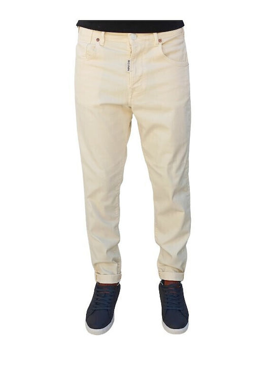 Cobain 123 Men's Jeans Pants Elastic with Loose Fit Blue
