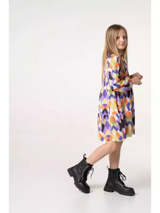 Genius Kids Dress Multicolour