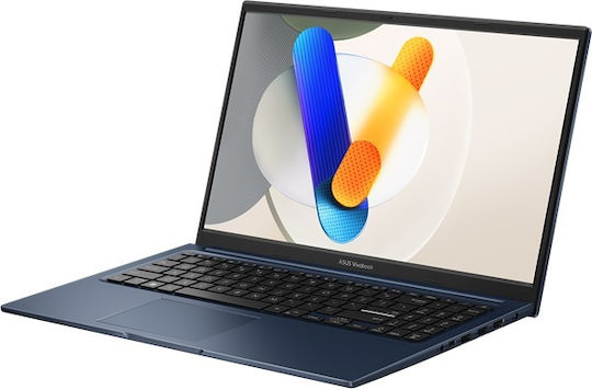 Asus Vivobook 15 X1504VA-BQ721W 15.6" Full HD Тъчскрийн (i7-1355U/16GB/512GB SSD/Windows 11 Home) Тихосиньо (Английски САЩ Клавиатура)