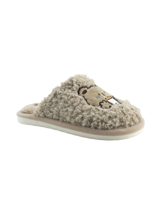 Jomix Kids Slippers Khaki