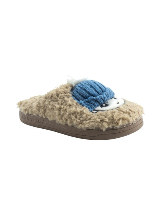 Jomix Kids Slippers Khaki