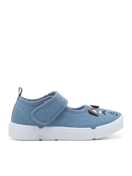 Kinderhausschuhe Blau