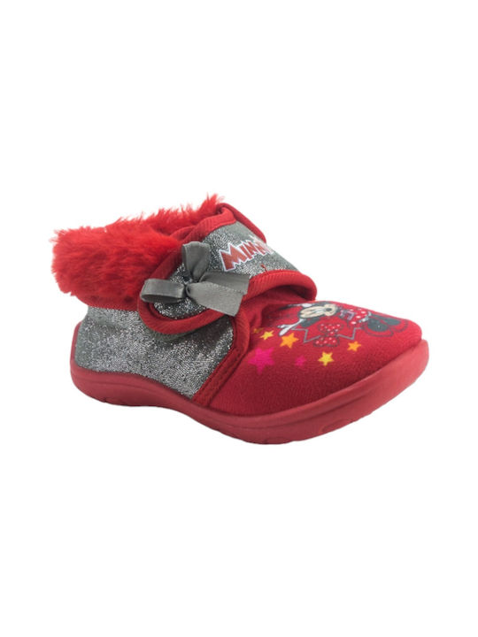 Meridian Kids Slippers Boots Red