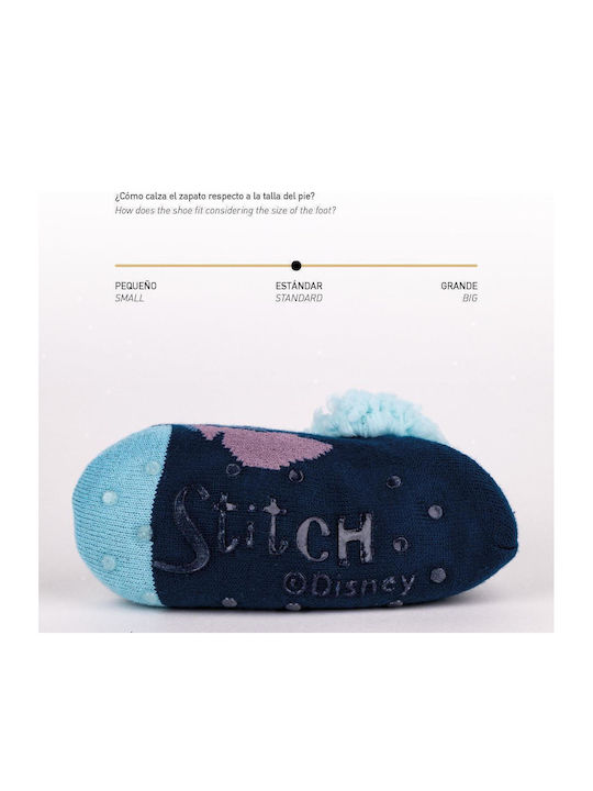 Stitch Kids Slippers Blue