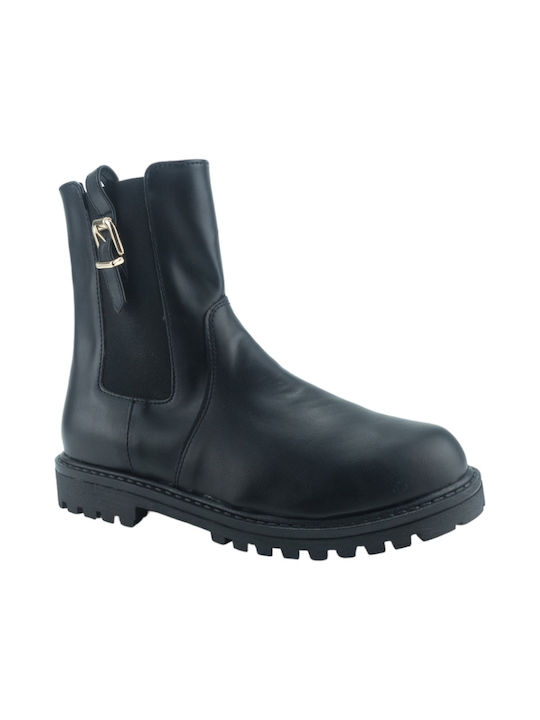 Scarpy Kids Boots Black