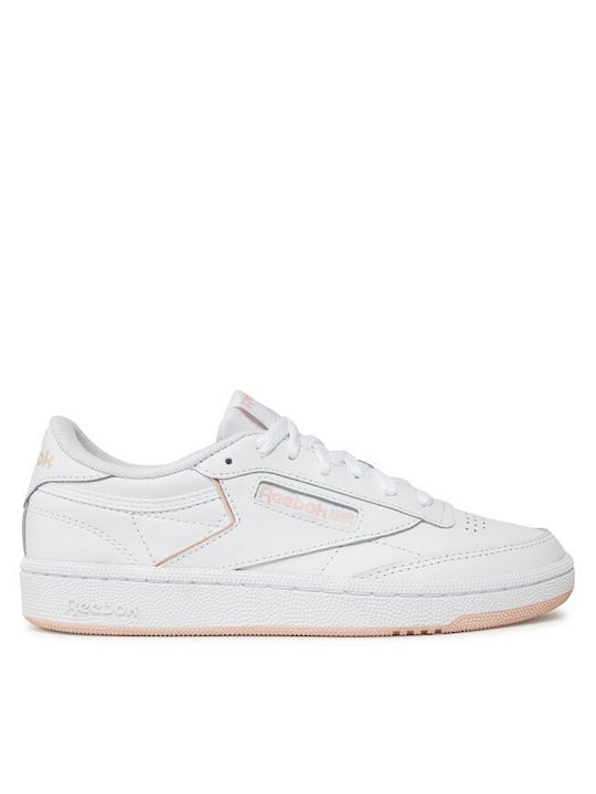 Reebok Club C 85 Γυναικεία Sneakers Λευκά