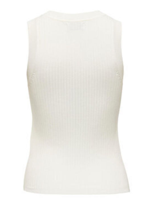 Women's Blouse Sleeveless White