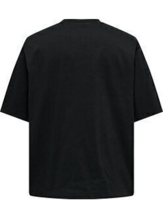 T-shirt Μαύρο