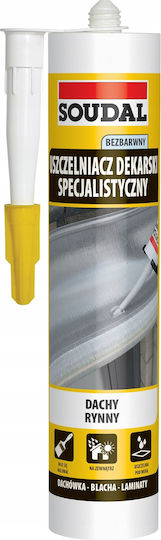 Soudal Ακρυλική Σιλικόνη Ξύλου Διάφανη 280ml