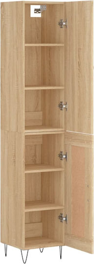 Cabinet De Birou Din Lemn Sonoma Stejar 34,5x34x180cm