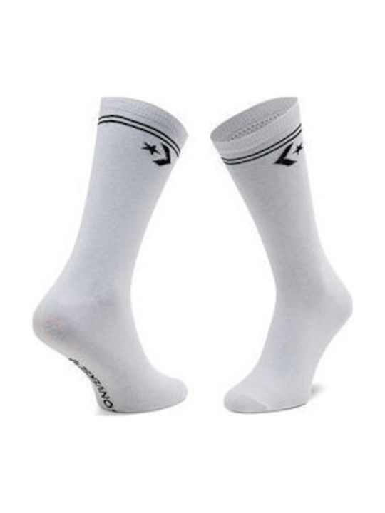 Converse Star Chevron Șosete Albe 2Pachet