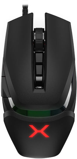 Krux Bot RGB Gaming Ποντίκι 10000 DPI Μαύρο