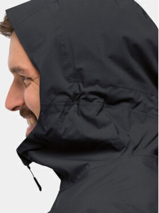 Winter Jacket Waterproof Black