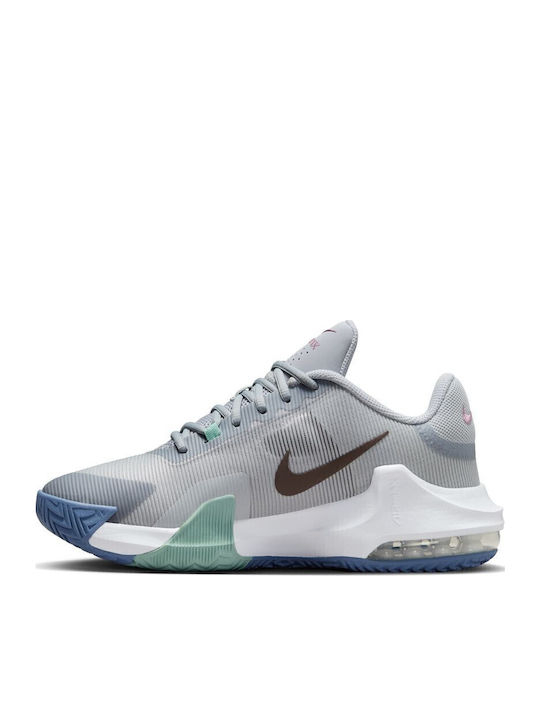 Air Max Impact 4 Χαμηλά Μπασκετικά Παπούτσια Γκρι