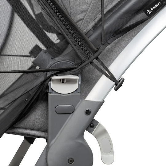 Bebe Stars Κουνουπιέρα Καροτσιού από Τούλι Μαύρη 150x76εκ.
