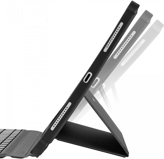 Buddi Thorn Flip Cover with Keyboard in English US Black (iPad Pro 2018 11" / iPad Pro 2020 11" / iPad Pro 2021 11" / iPad Pro 2022 11'')