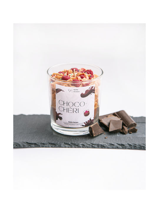 Decorative Candle Choco Cherí Jar Beige 1pcs