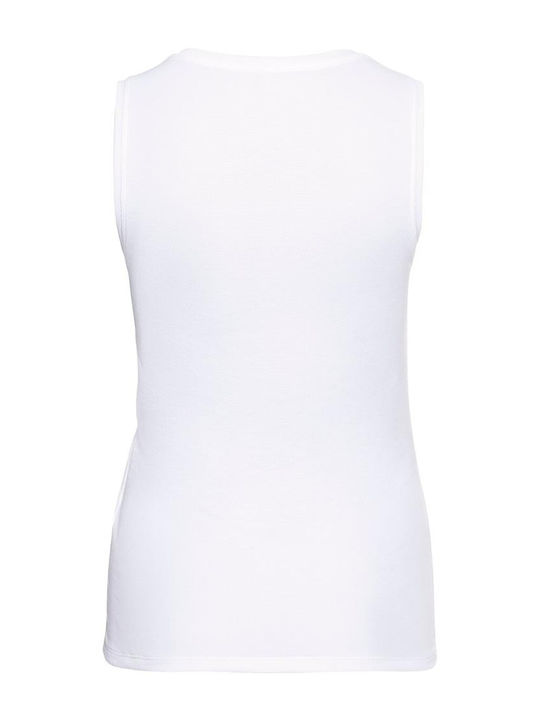Active Fdry Light Γυναικεία Αθλητική Μπλούζα Αμάνικη Fast Drying Λευκή