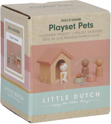 Little Dutch Tierchen Haustiere aus Holz für 36++ Monate