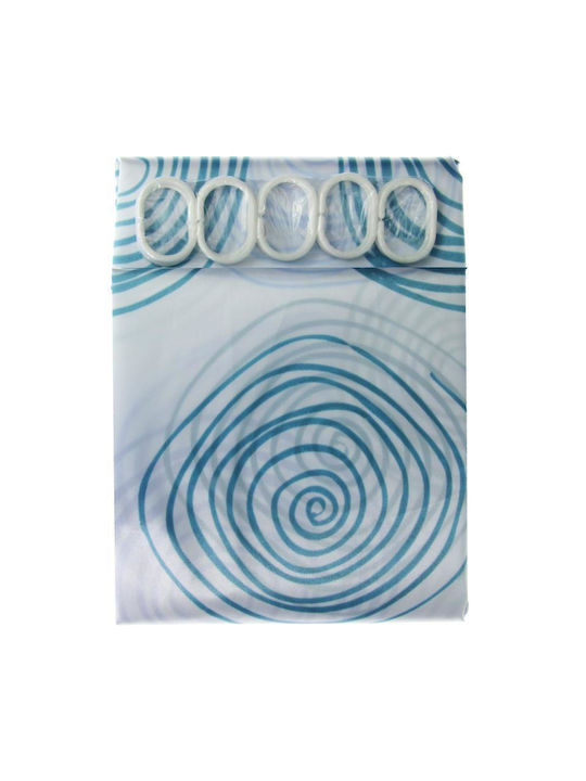 Viosarp Fabric Shower Curtain 180x180cm Polyester Fabric VC901-1