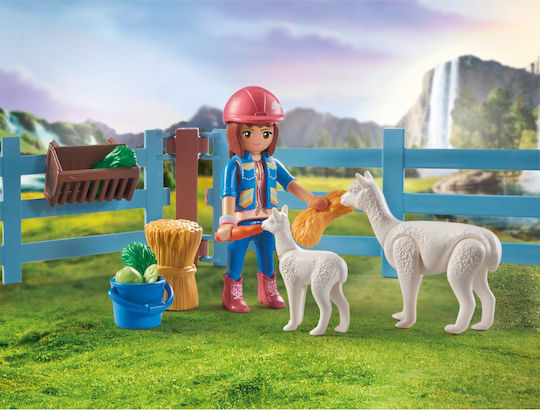 Playmobil Horses Of Waterfall Amelia & Whisper With Horse Box for 5-12 years old