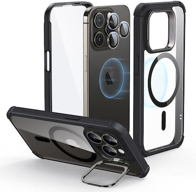 ESR Tough Kickstand Halolock Back Cover Transparent (iPhone 15 Pro)