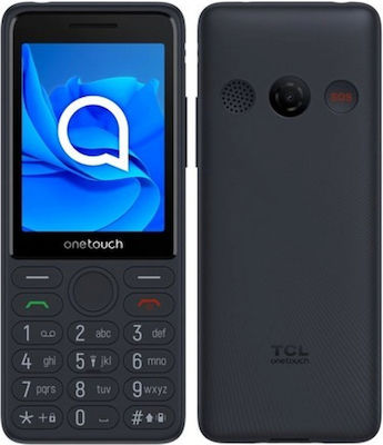 TCL OneTouch 4022 Dual SIM Handy mit Tasten Dark Night Gray