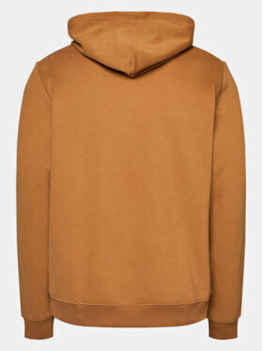 S.Oliver Men's Sweatshirt with Hood Coffee.