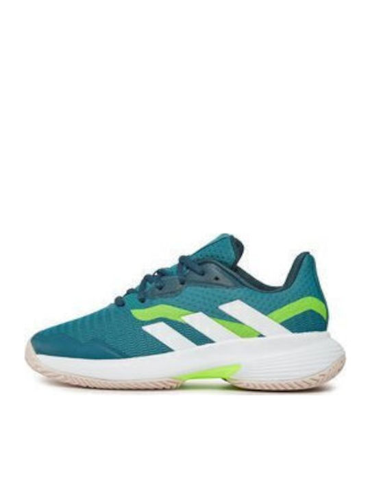 adidas Courtjam Control Γυναικεία Παπούτσια Τένις για Όλα τα Γήπεδα Τιρκουάζ