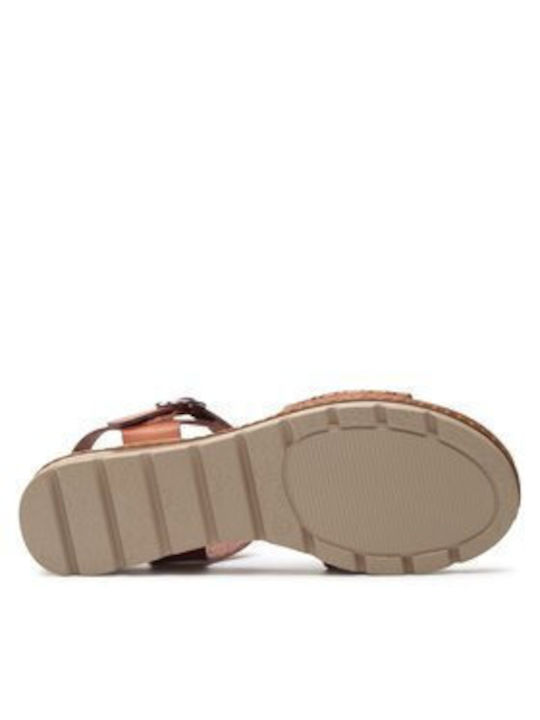 Refresh Women's Flat Sandals in Brown Color