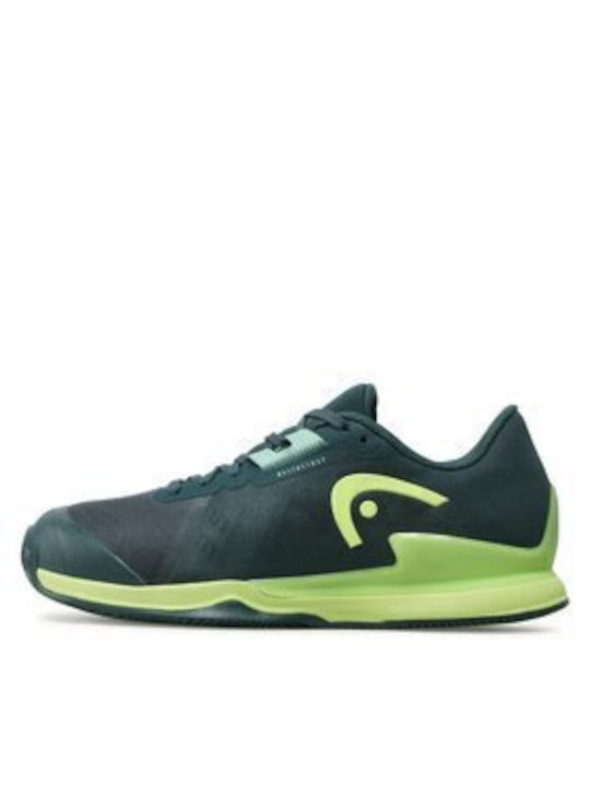 Head Sprint Pro 3.5 Bărbați Pantofi Tenis Terenuri de lut Verzi