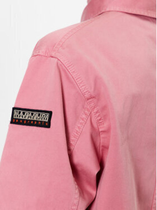 Short Jachetă de femei Puffer Pink