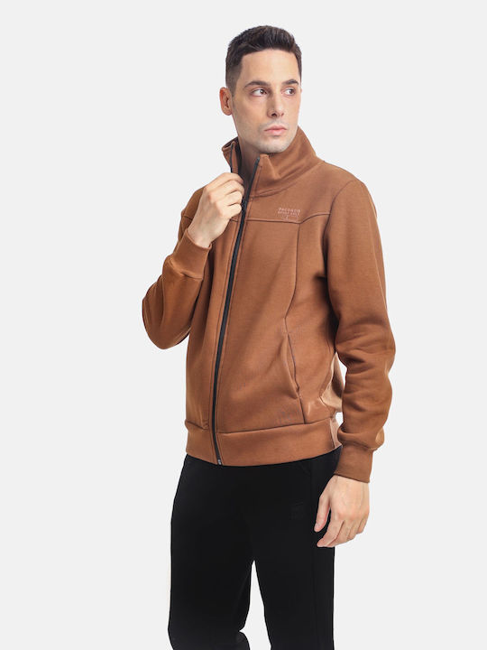 Paco & Co Men's Sweatshirt Jacket CAFE