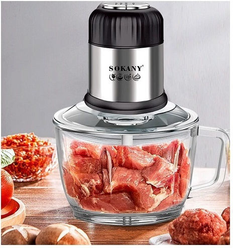 Μπλέντερ 4 Λεπίδων Πολυκόπτης Multi 800W με Δοχείο 2lt Inox