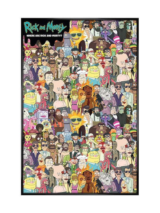 GB eye Αφίσα Rick And Morty Where Are 61x91.5cm