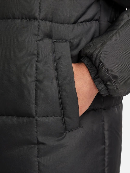 Sportswear Women's Short Puffer Jacket for Winter Black