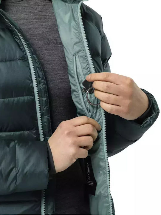 Scurtă Jachetă de femei Puffer Albastru