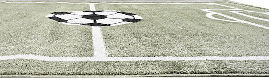 Polcarpet Carousel Dream Football Kinder Teppich Fußball Green 160x230cm