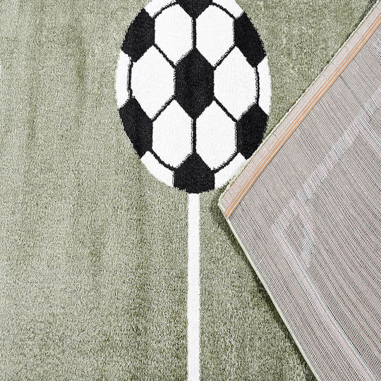 Polcarpet Carousel Dream Football Kinder Teppich Fußball Green 160x230cm