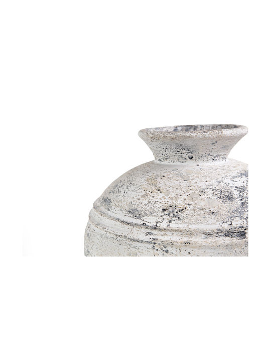 Soulworks Vază Decorativă din Beton Alb 45x45x50cm 1buc