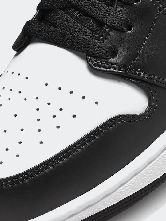 Air  1 Low Sneakers Black / Fire Red / White