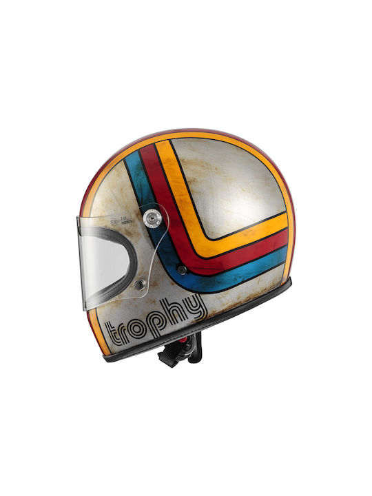 Premier Trophy Platinum Edition Motorradhelm Volles Gesicht ECE 22.06 1280gr