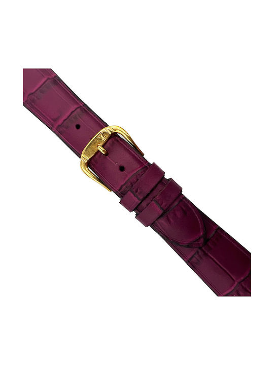 Tzevelion Lederriemen Lila 20mm