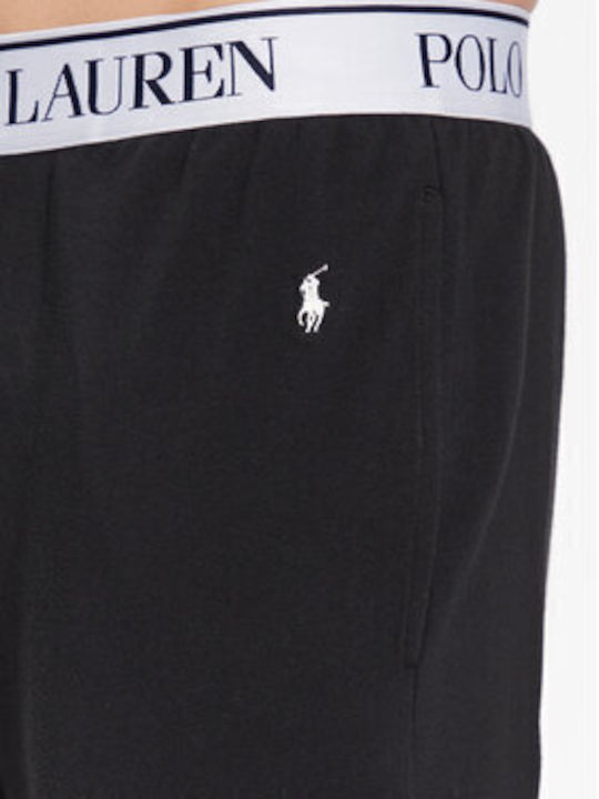 Ralph Lauren De iarnă Pantaloni de pijama de bărbați Black.