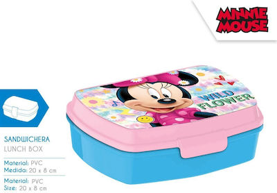 Minnie Mouse Kids Lunch Plastic Box L20xW8cm