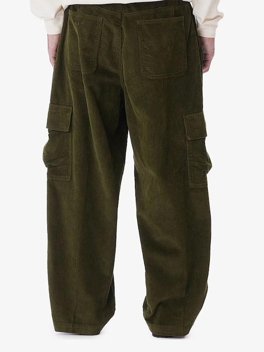 Παντελόνι Cargo σε Baggy Γραμμή Army green.