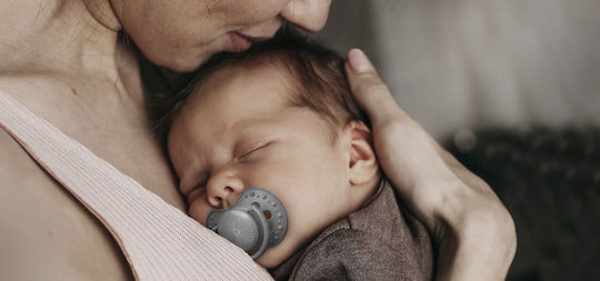 Lovi Baby Harmony Schnuller Silikon Grau für 18+ Monate 2Stück