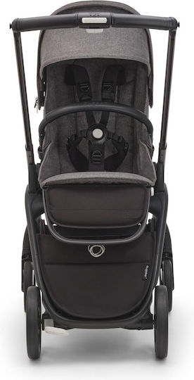 Bugaboo Dragonfly Ρυθμιζόμενο Καρότσι Μωρού Kατάλληλο για 6+ Mηνών Graphite - Grey Melange